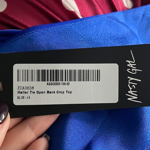 NWT - Nastygal Bandana Top - Picture 2 of 2